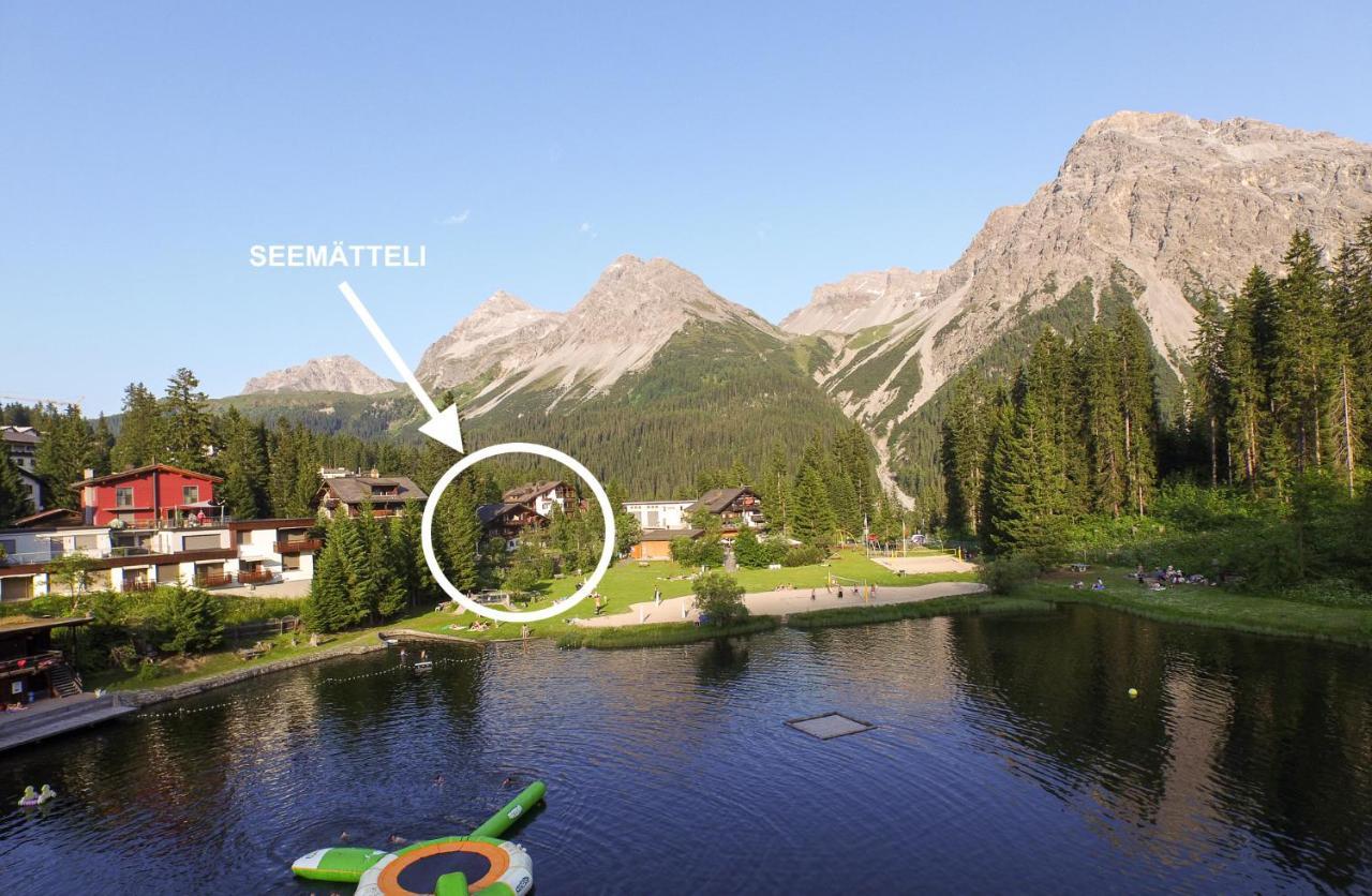 Haus Seematteli Arosa Exteriör bild